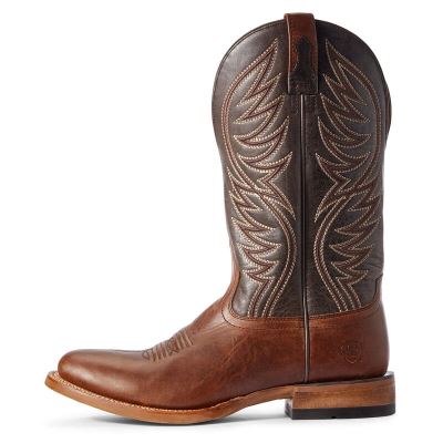 Ariat Western: Slick Fork Botas Western Hombre - Rojas Marrones (RQJYH4701)